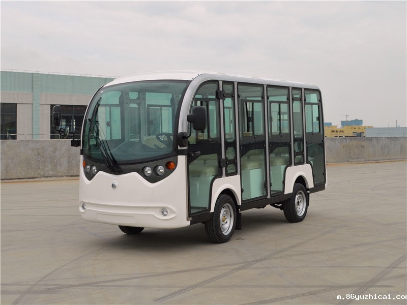 11座电动观光车-封闭款