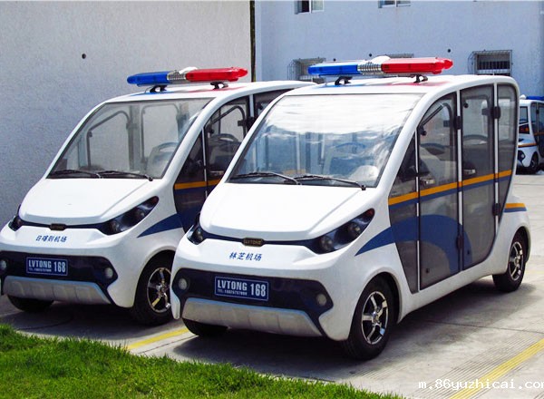 防汛巡逻车 双排(5座)敞开式带货箱