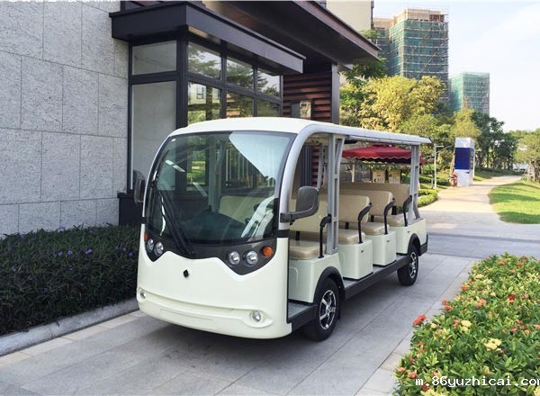 11座电动观光车厂家-博园