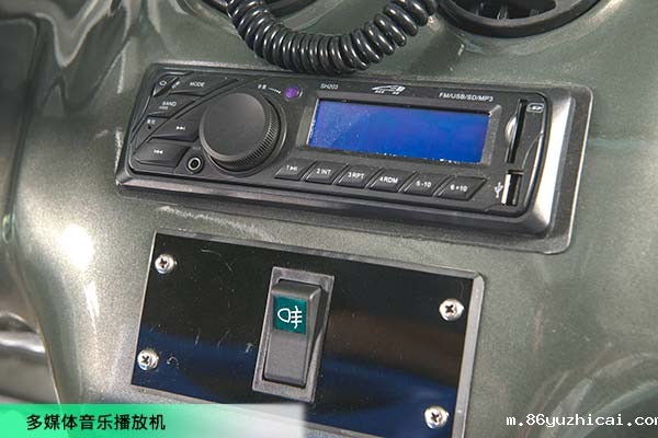 敞开式电动巡逻车